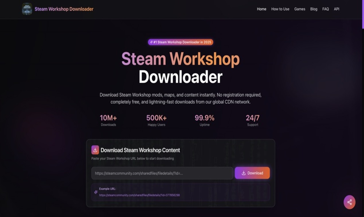Steam Workshop Downloader logo