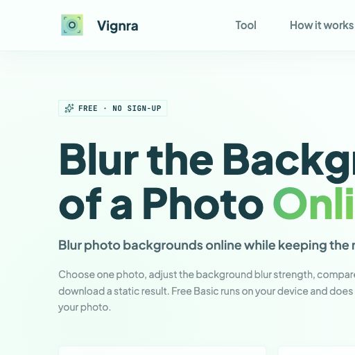 Blur Background logo